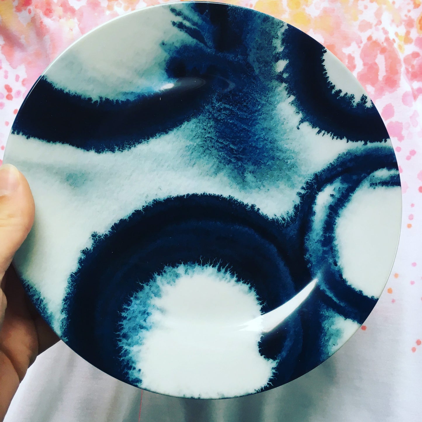 Inky China Plates